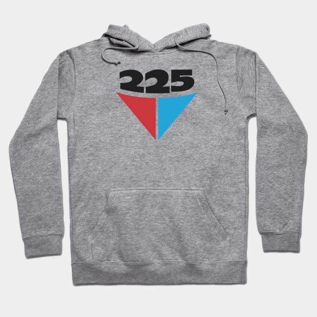 225 Aussie Valiant Badge (Full Color) Hoodie by jepegdesign